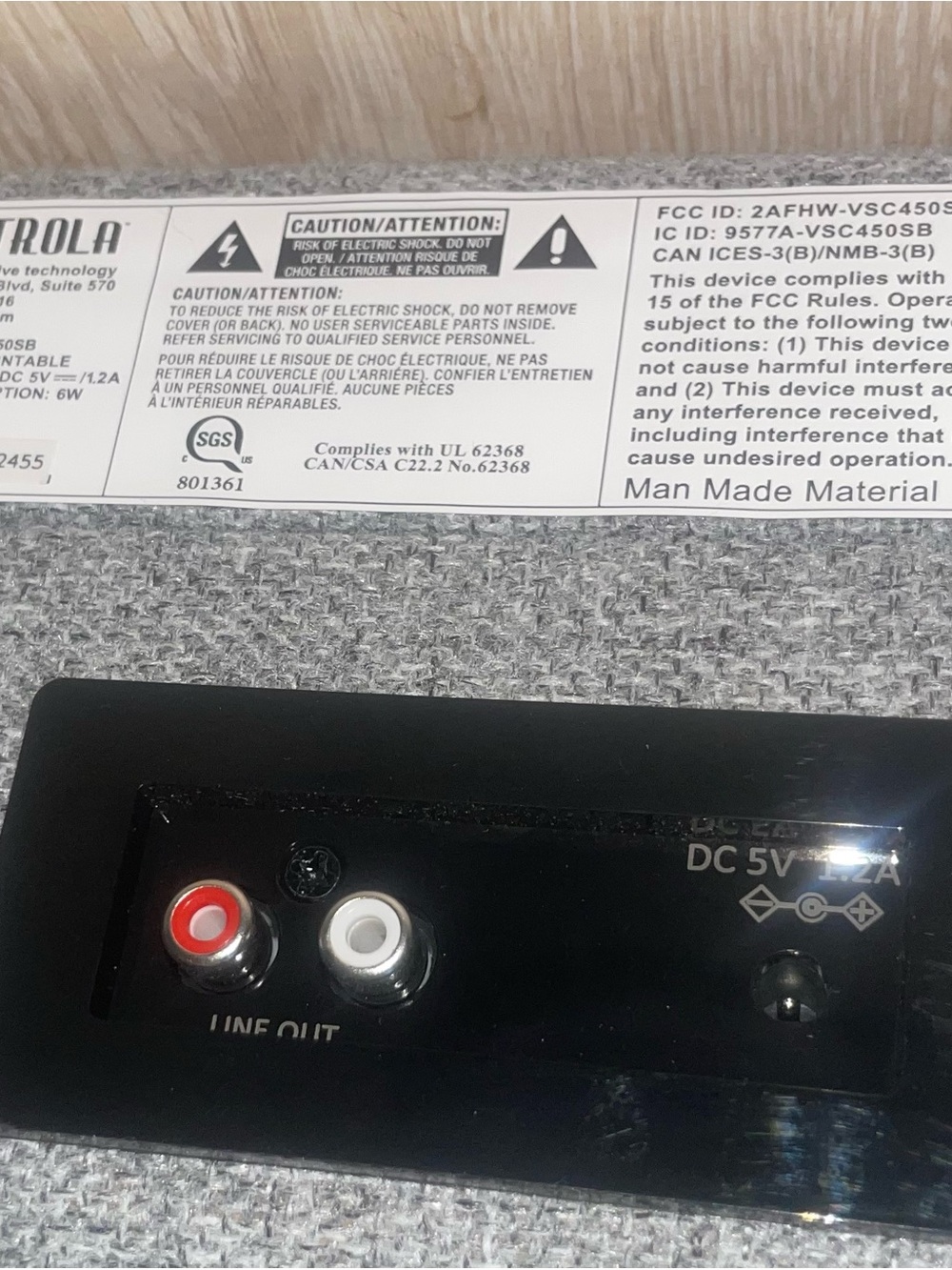 Victrola VSC-450SB Journey + Signature Series Portable Suitcase Record Player - Picture 9 of 15